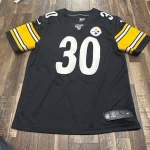 NFL Black and White Steelers Jersey